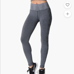 NWT NUX ACTIVE high rise leggings - heather grey